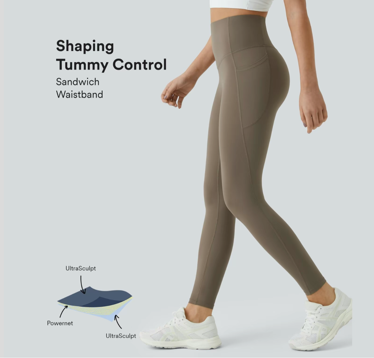 Shaping Tummy Control Leggings